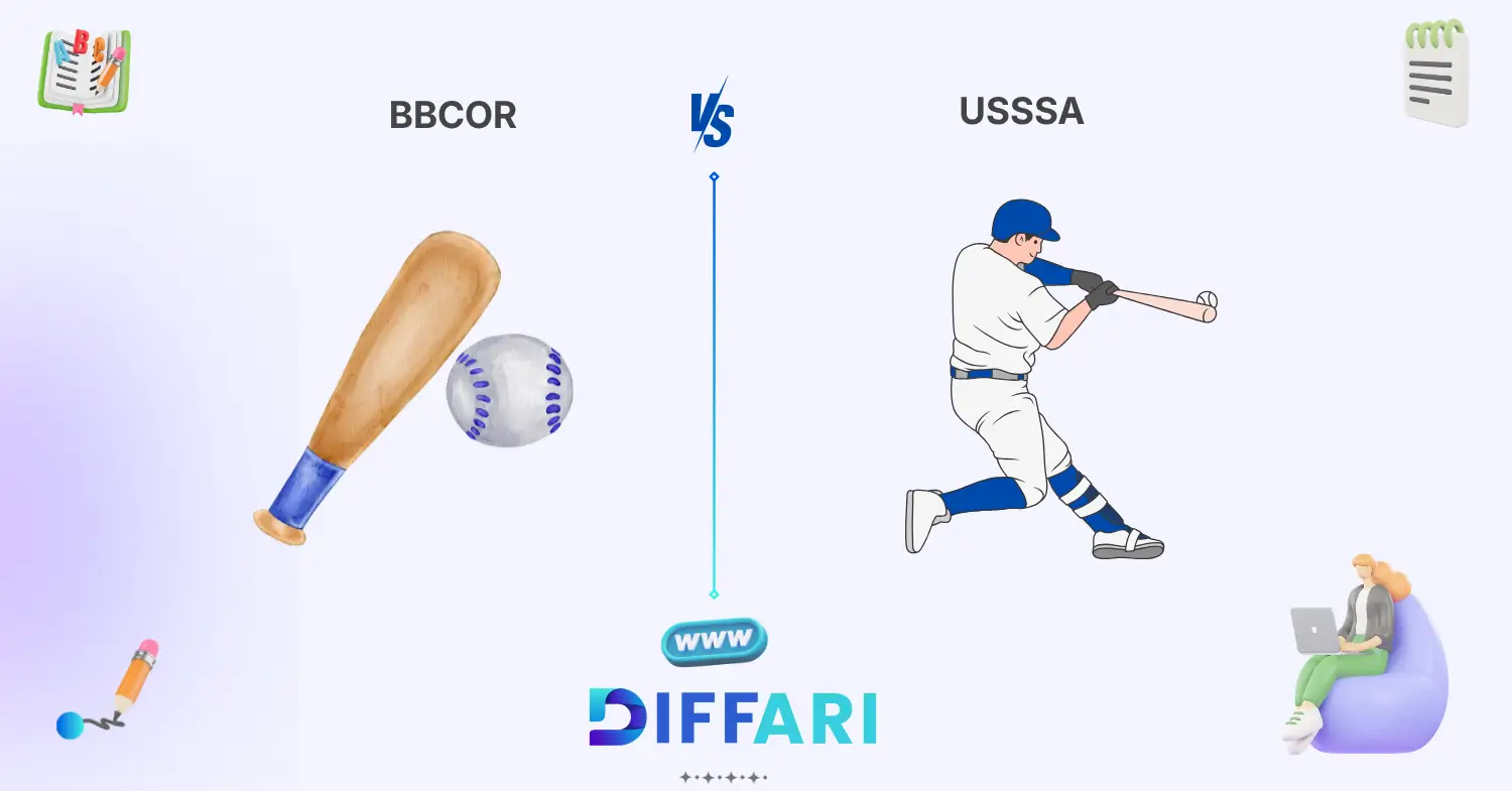 difference between bbcor and usssa
