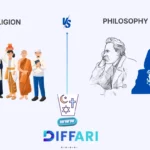 difference between religion and philosophy