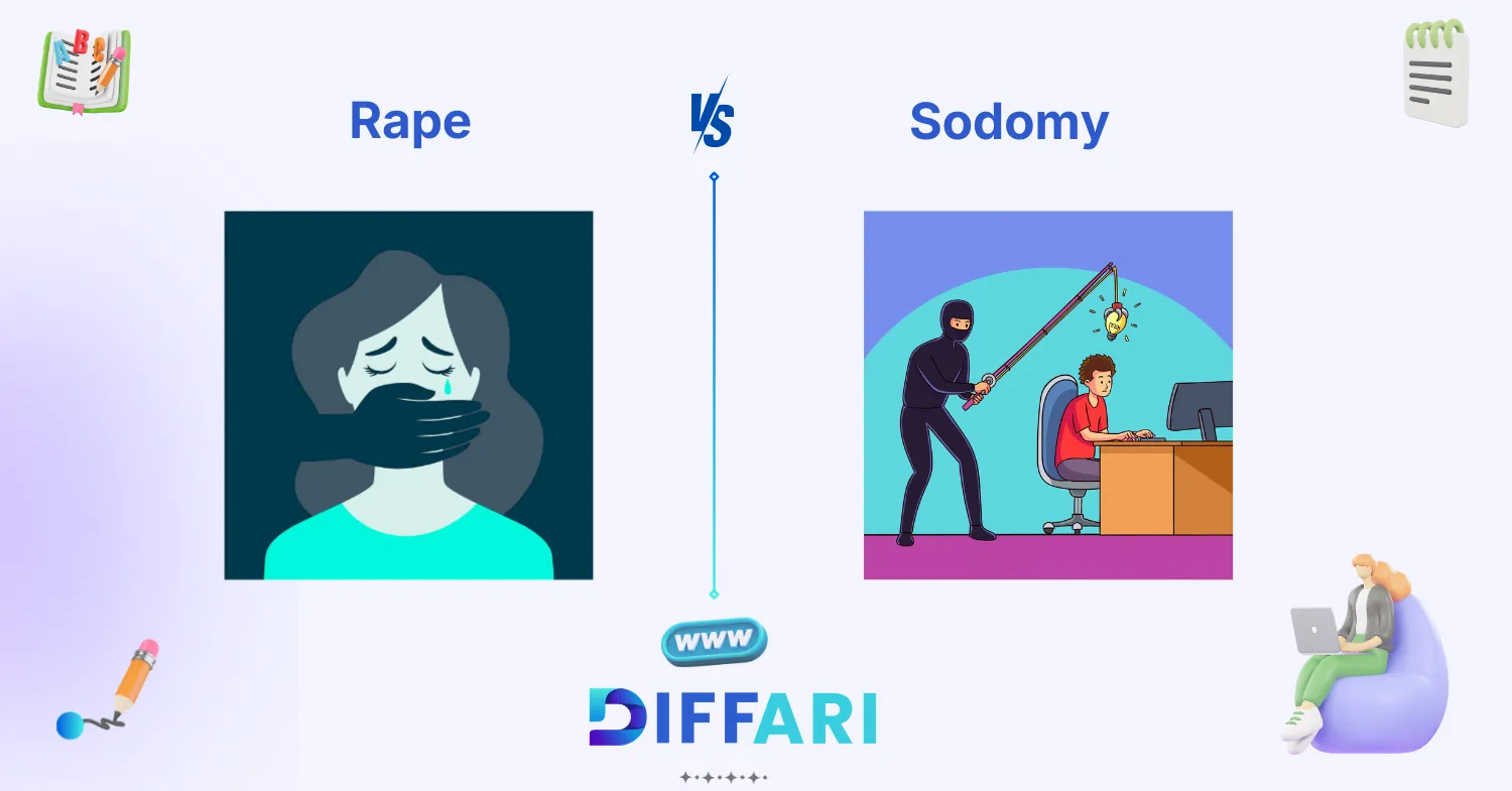 difference between rape and sodomy