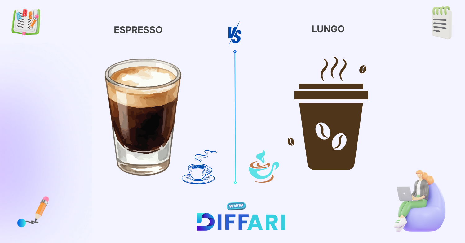 difference between espresso and lungo