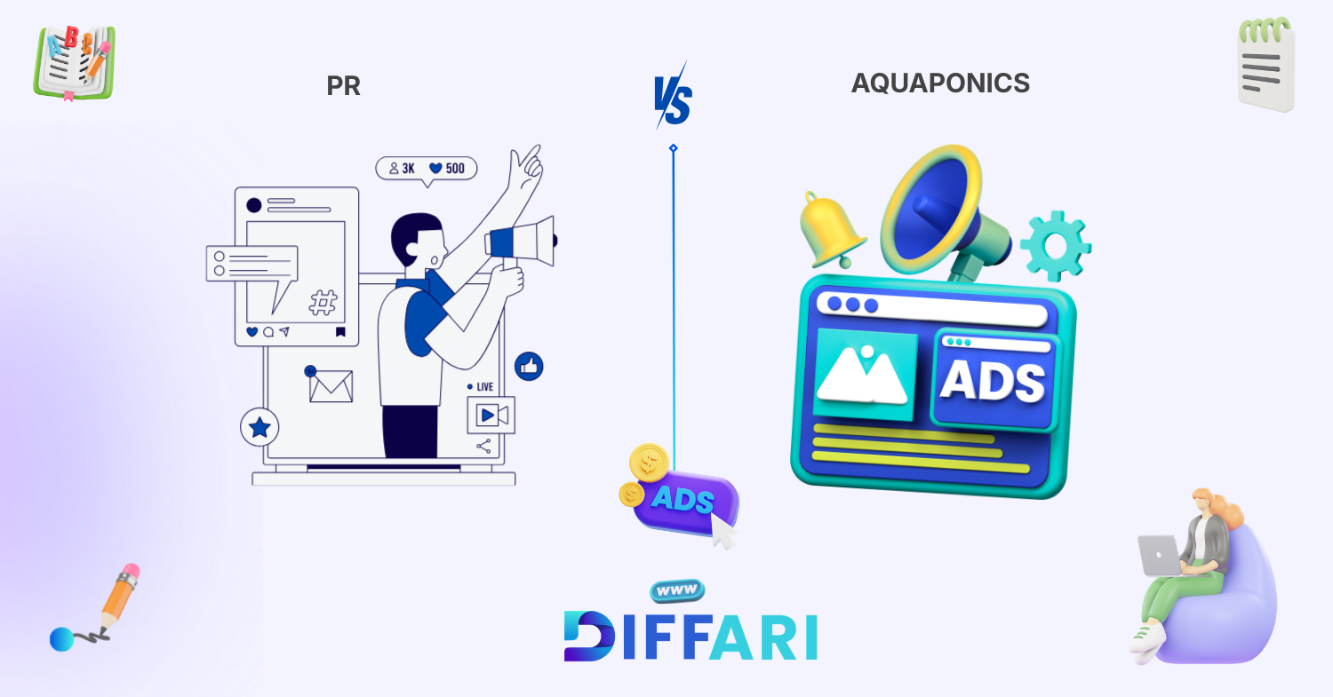 difference between pr and advertising