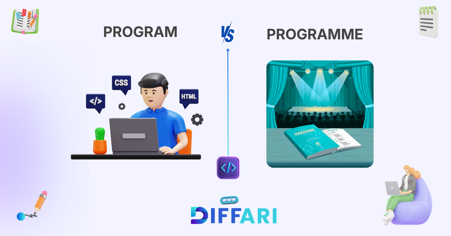 difference between program and programme