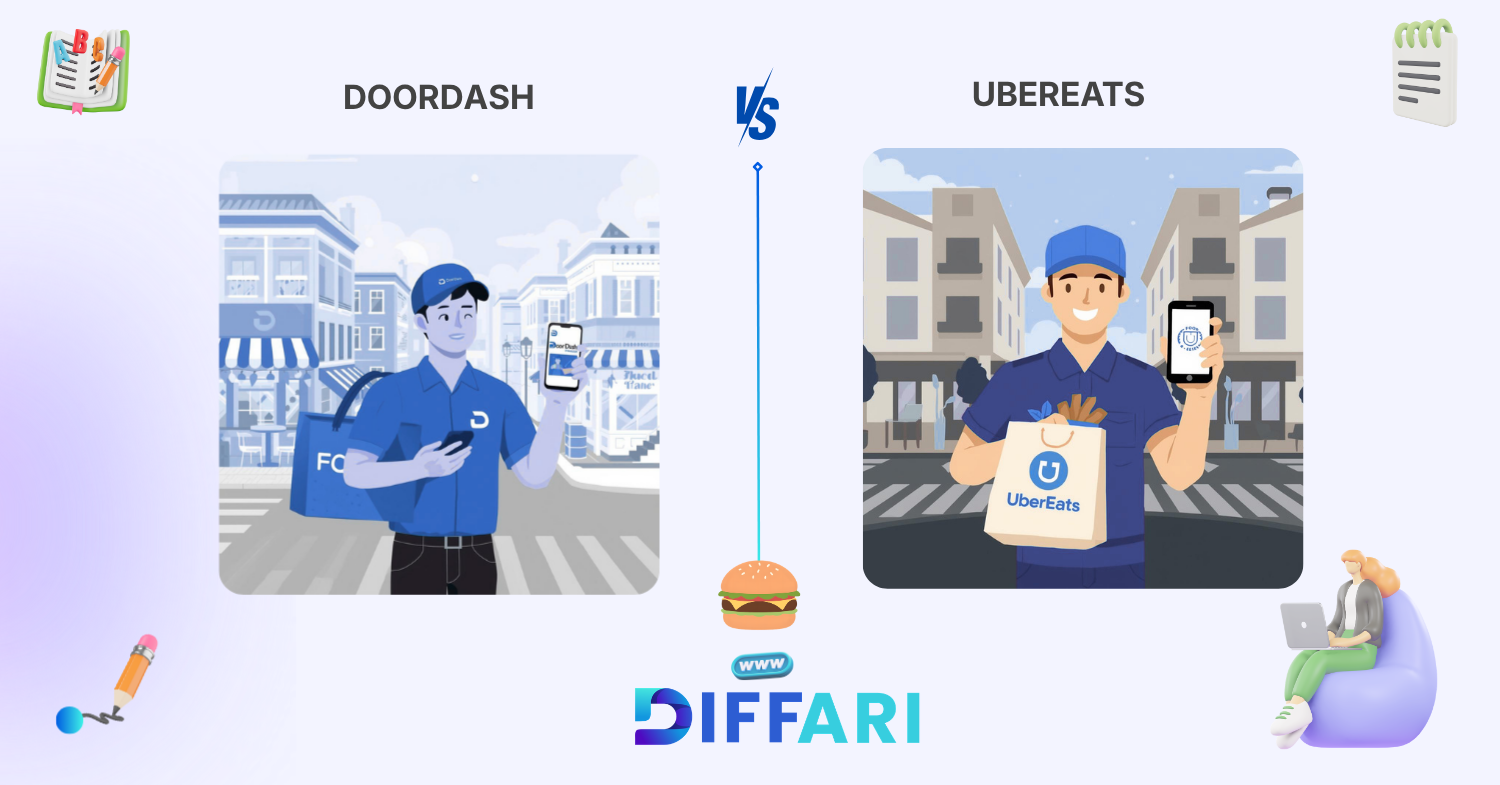 difference between doordash and ubereats